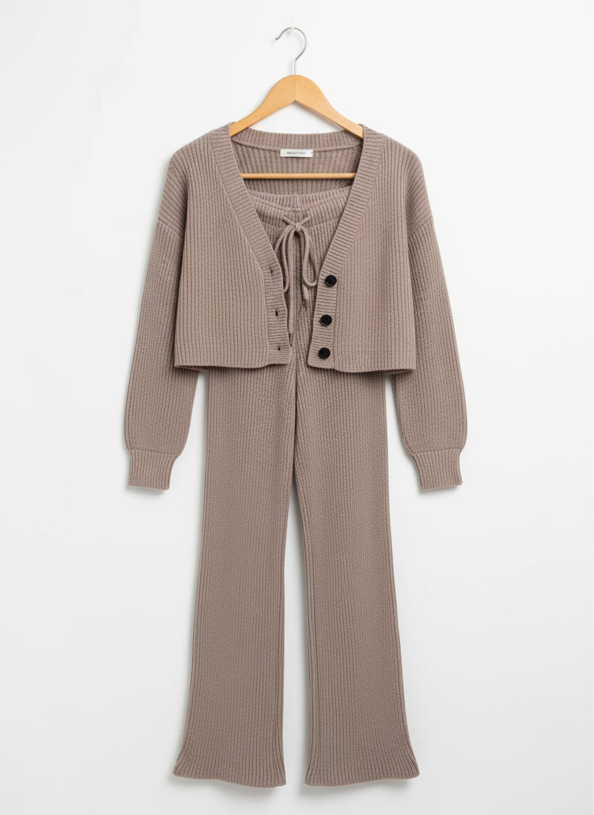 ChicKnit Women's Sweater Set