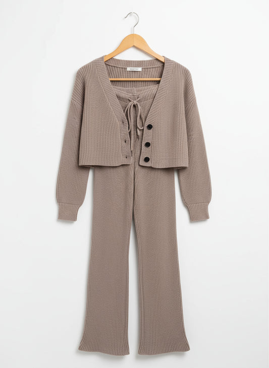 ChicKnit Women's Sweater Set