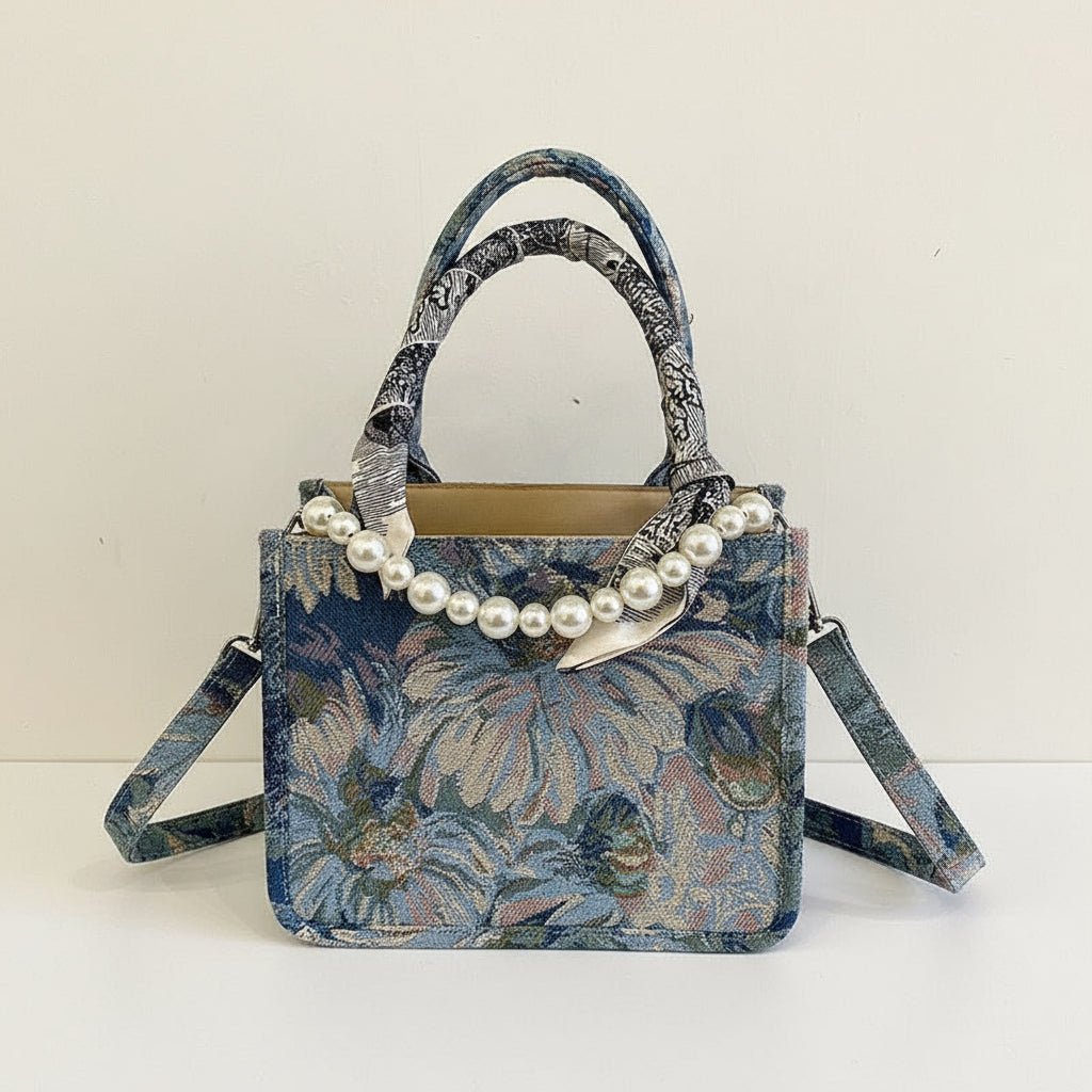 Women's Large-capacity Printed Messenger Handbag