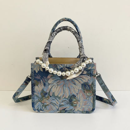 Women's Large-capacity Printed Messenger Handbag