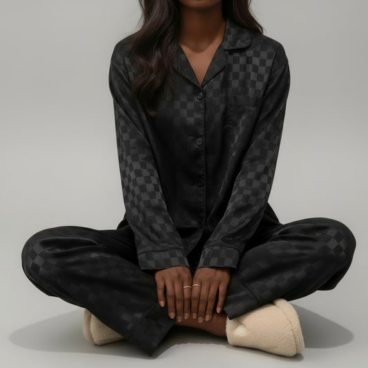 Agate Set - Elastic Shirt and Trousers (One Set)