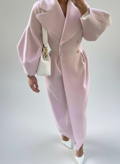 Vintage Court Lantern Sleeve Lapel Jacket