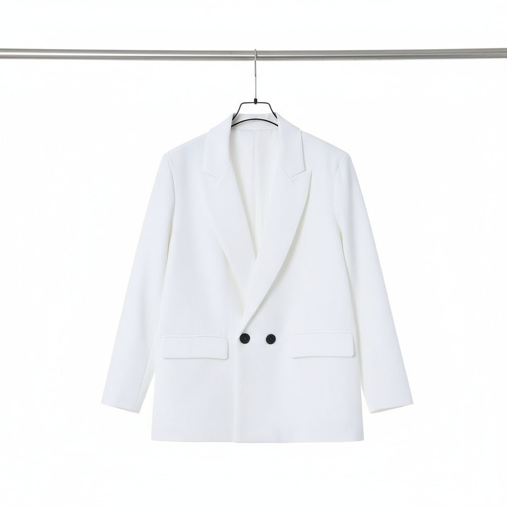 Stylish women's casual blazer jacket