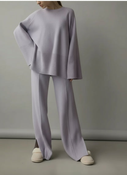 Sweater &amp; Knit Pants Set