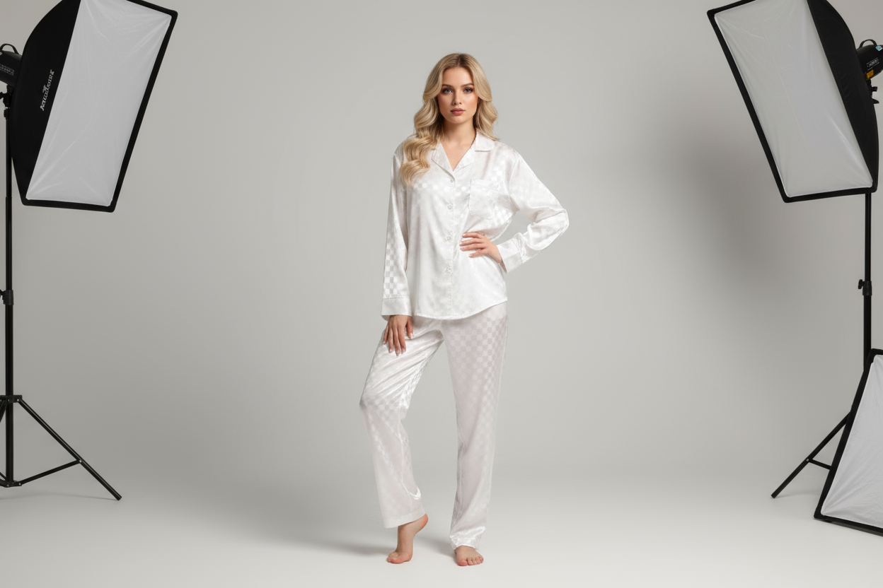 Agate Set - Elastic Shirt and Trousers (One Set)