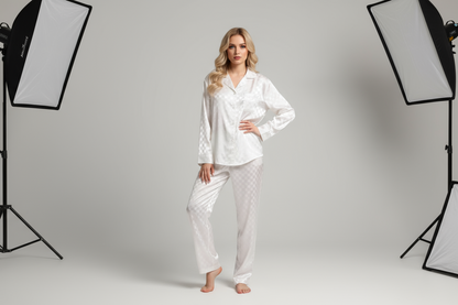 Agate Set - Elastic Shirt and Trousers (One Set)