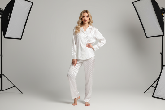 Agate Set - Elastic Shirt and Trousers (One Set)