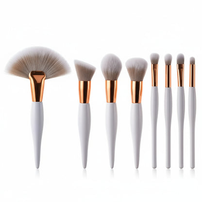 4 or 8-Piece Makeup Brush Set