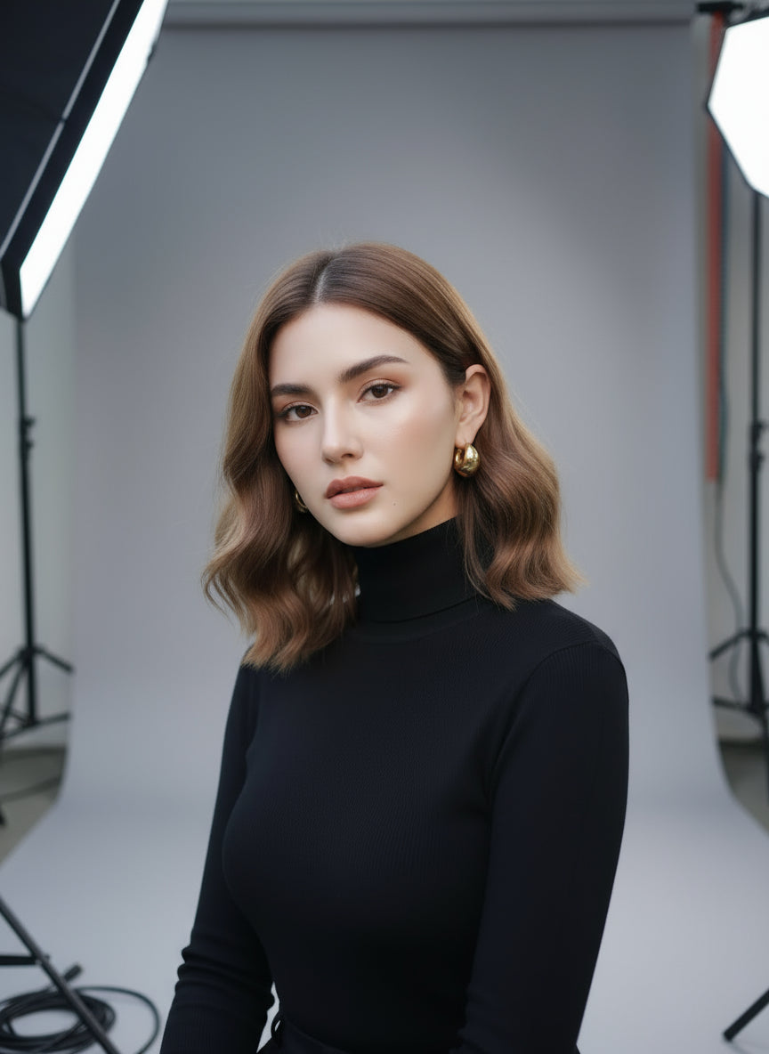 Retro Fashion Earrings - Minimalist Designer Style