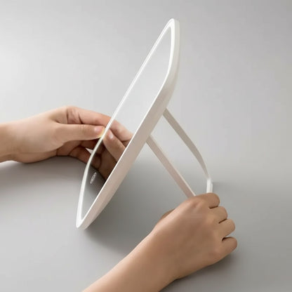 2400mAh Touch LED Makeup Mirror for Desktop Use