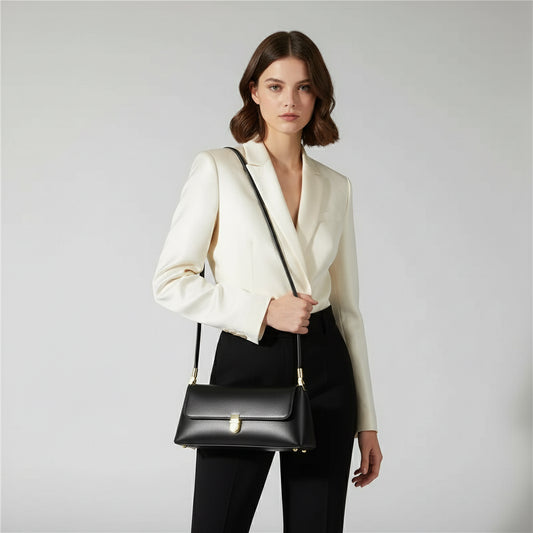 Women's Cowhide Underarm Bag