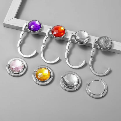 Crystal Folding Table Hook for Bags