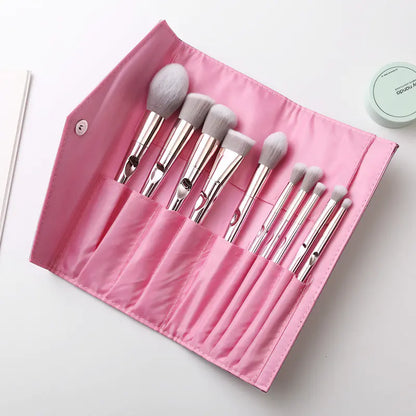 Makeup Brush Set with Portable Storage Bag