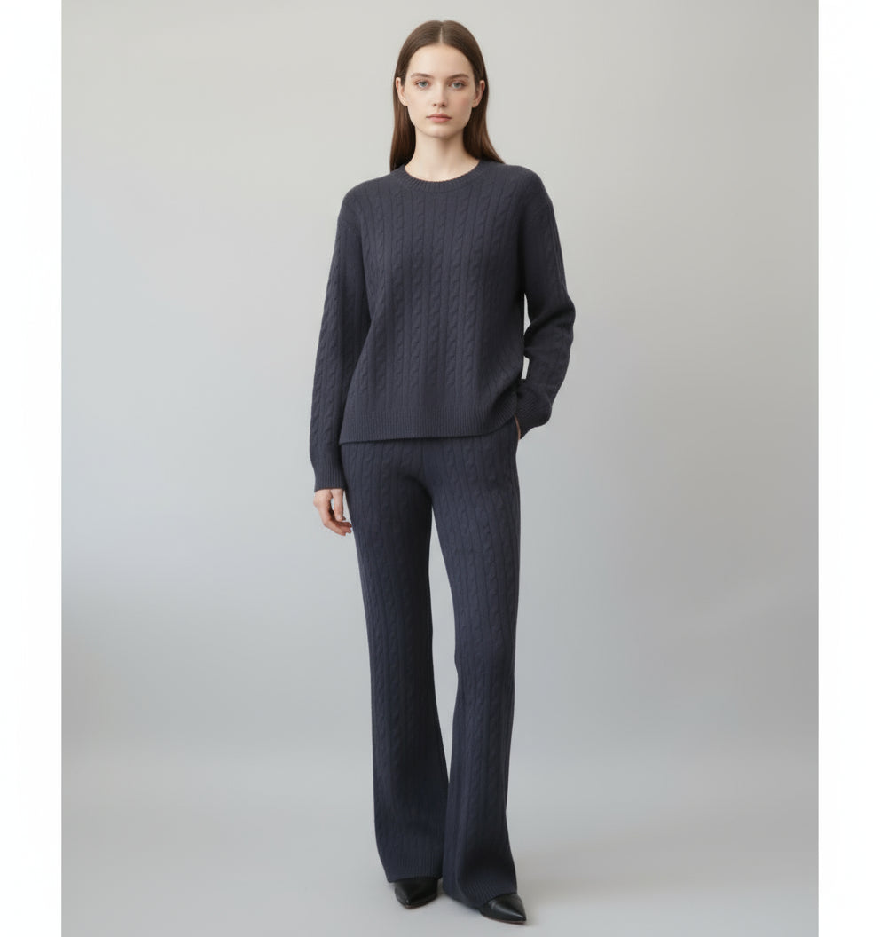 Sweater pullover and pants set