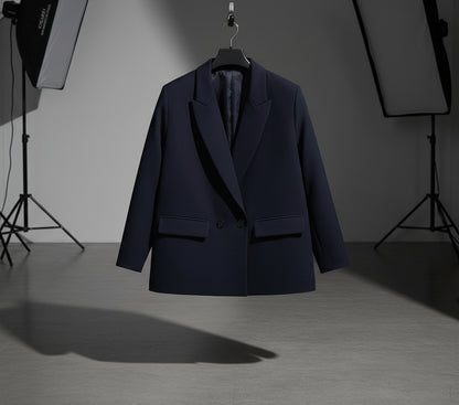 Stylish women's casual blazer jacket