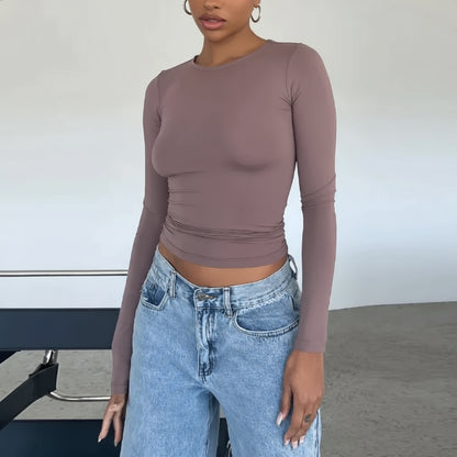 Women's Slim Fit Long Sleeve Sweater