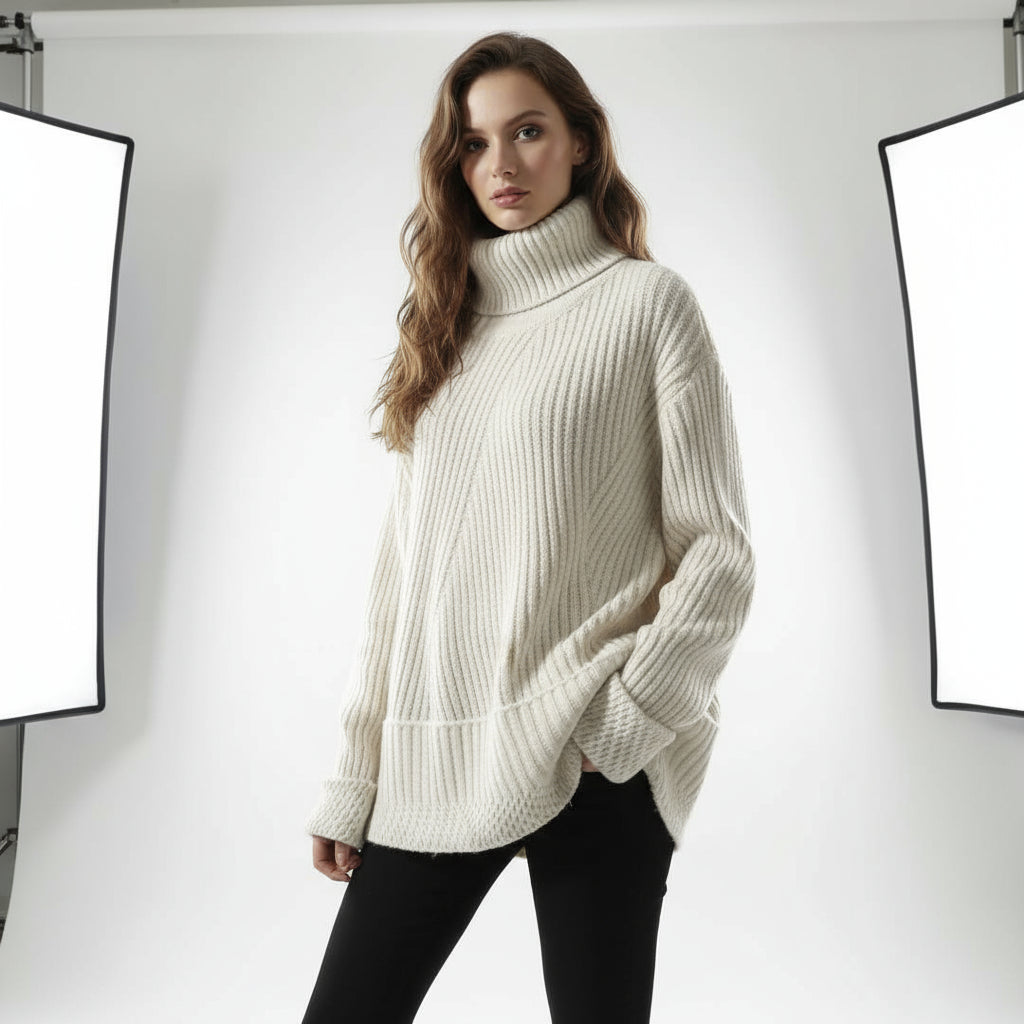 Sweater made from 100% cotton