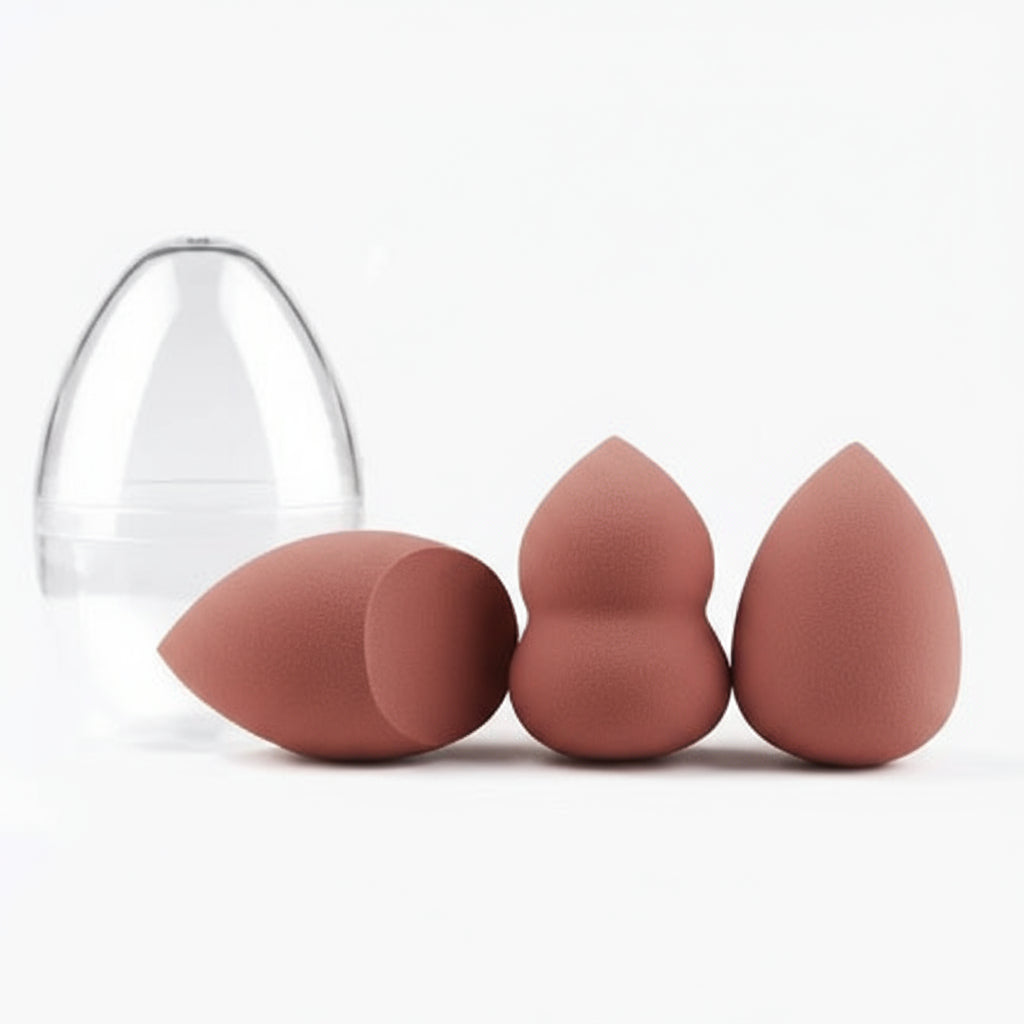 ZOREYA Dry-Wet Use Non-Latex Gourd Makeup Puff