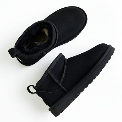 Women's Thick-soled Winter Boots - Warm Short Ankle Shoes