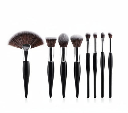 4 or 8-Piece Makeup Brush Set