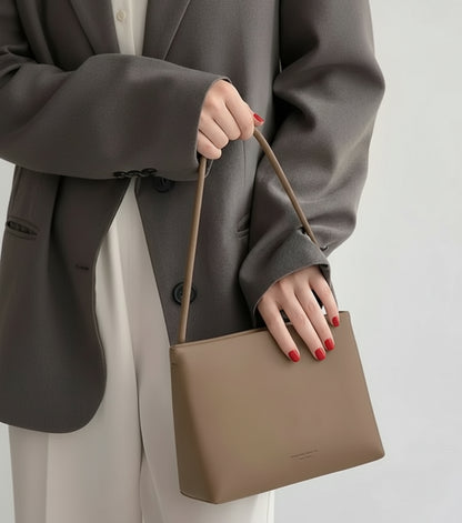 Versatile Minimalist Square Handbag