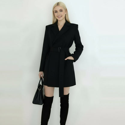 Chic Retro Spring Autumn Women's Casual Blazer Jacket