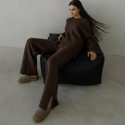 Sweater &amp; Knit Pants Set