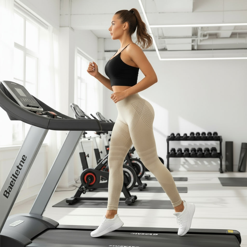 High-waisted sports leggings