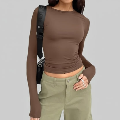 Women's Slim Fit Long Sleeve Sweater