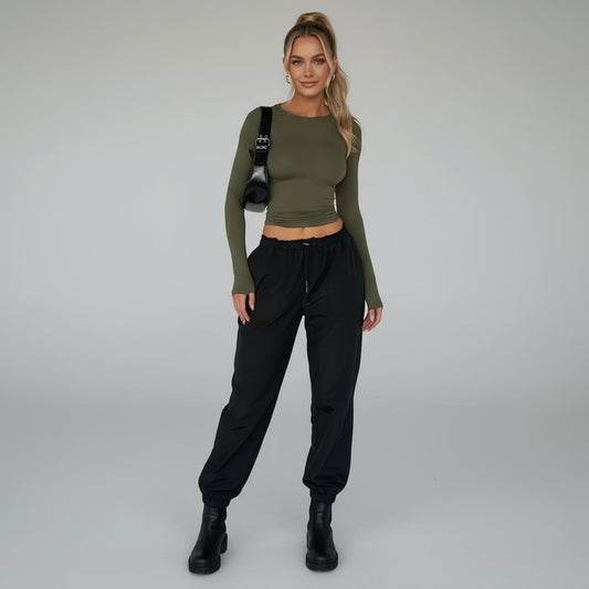 Women's Slim Fit Long Sleeve Sweater