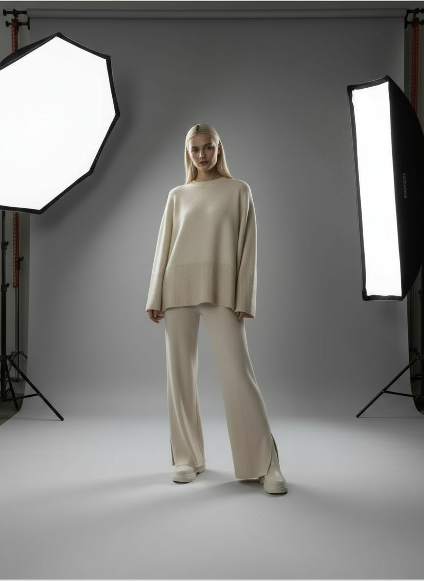 Sweater &amp; Knit Pants Set