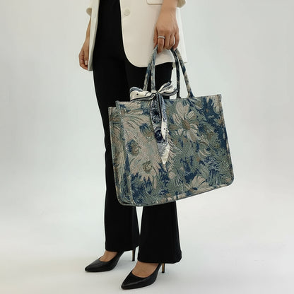 Women's Large-capacity Printed Messenger Handbag