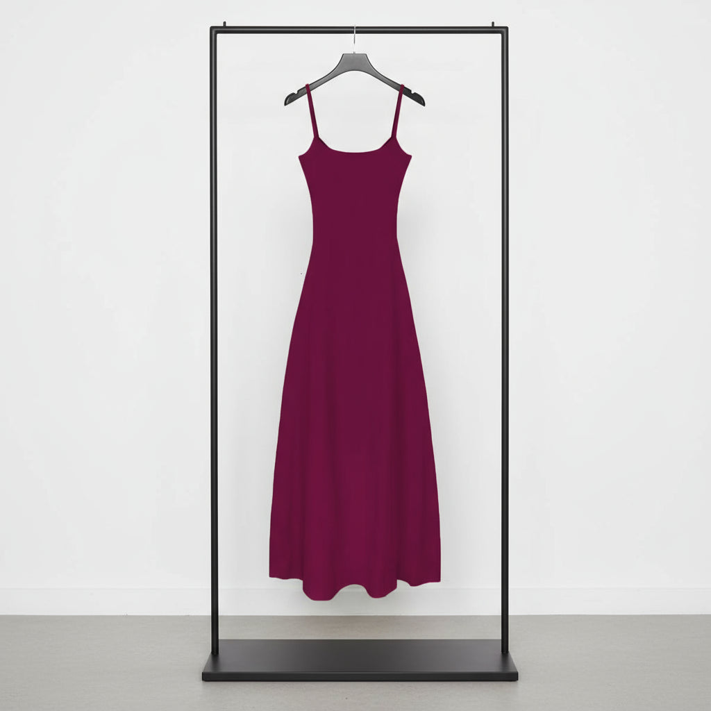 High-End Slim Fit Backless Summer Dress for Women